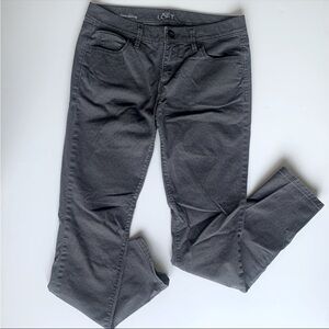 Loft Modern Skinny Jean’s With Black Polkadots